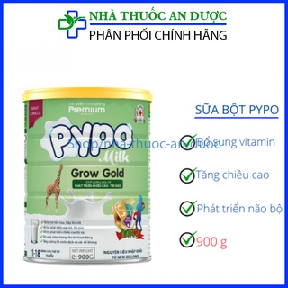 Sữa bột Pypo grow gold Giúp phát triển chiều cao, trí não, tiêu hóa tốt - Hũ 900g