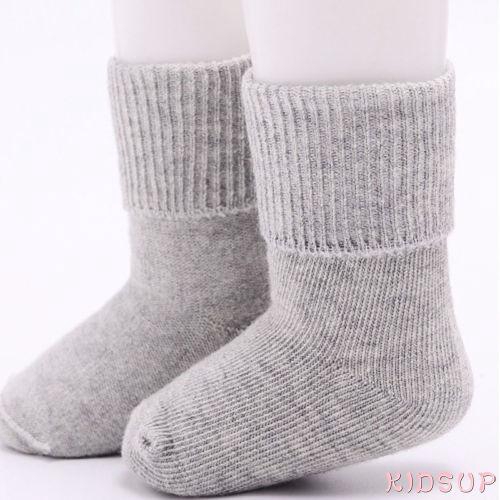 Vớ Cotton Mềm Mại Dáng Rộng Chống Trượt Cho Bé Sơ Sinh