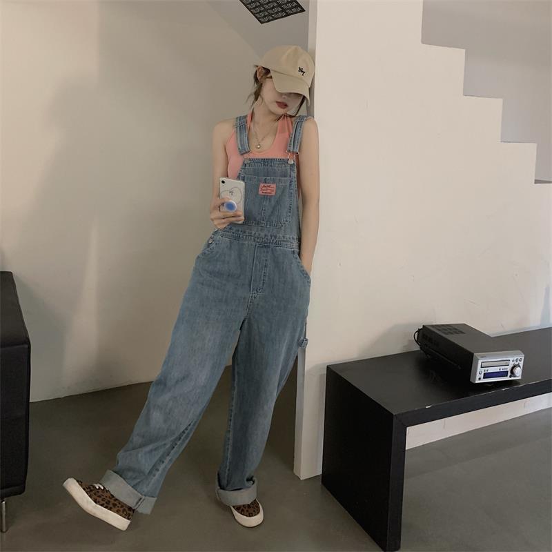 Quần Yếm Jean Dài Có Túi sc3730
