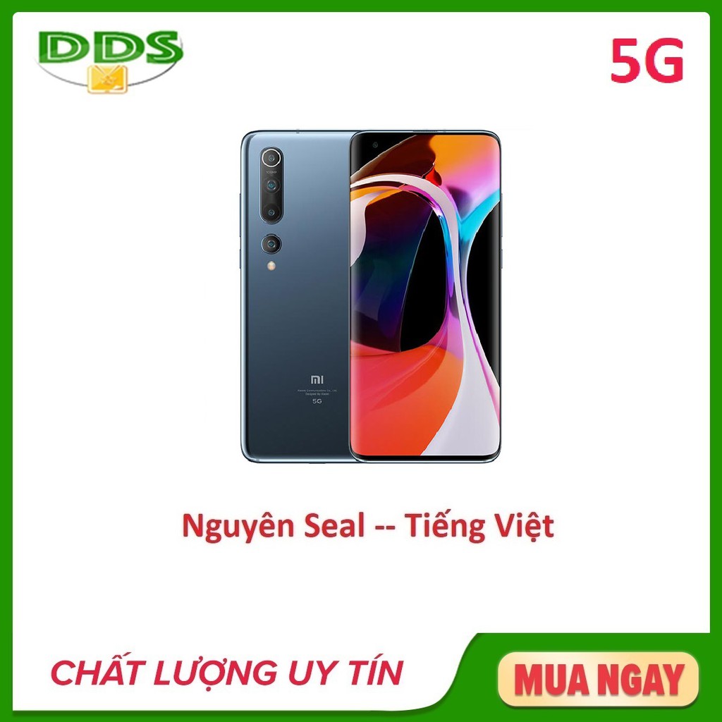 Điện thoại Xiaomi Mi 10 5G 12/256Gb - Nhập khẩu