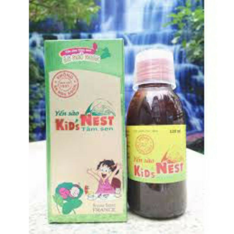 Yến Sào Tâm Sen Kid's Nest ⚡ CAM KẾT CHẤT LƯỢNG ⚡Giúp bé ăn ngon, ngủ ngon hiệu quả Chai 120ml