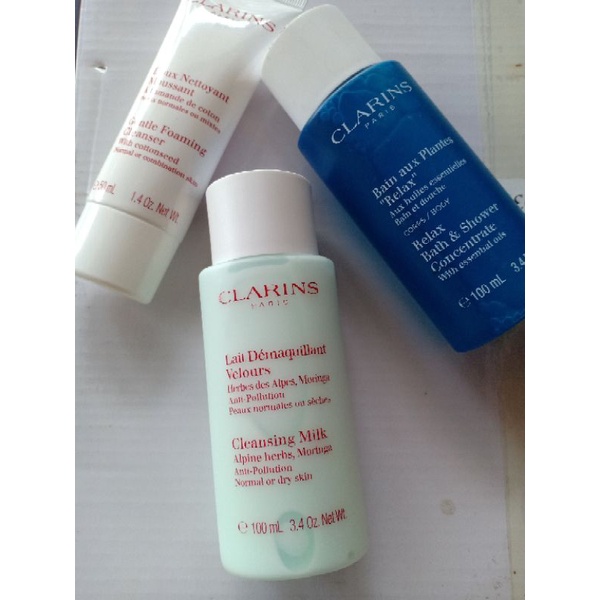 SỮA RỬA MẶT TẨY TRANG CLARINS CLEANSING MILK normal or dry skin 100ml