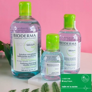 [CHÍNH HÃNG]Nước Tẩy Trang Bioderma Sébium H2O Xanh  Tốt Da Dầu Mụn