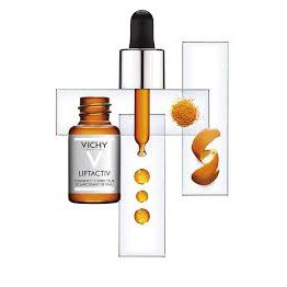 Dưỡng chất Vitamin C giúp săn chắc và đều màu da Vichy Liftactiv Vitamin C Brightening Skin Corrector 10ml