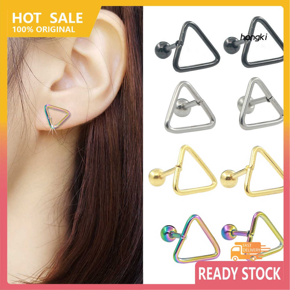 Khuyên Tai Hình Tam Giác Thời Trang Cho Nữ