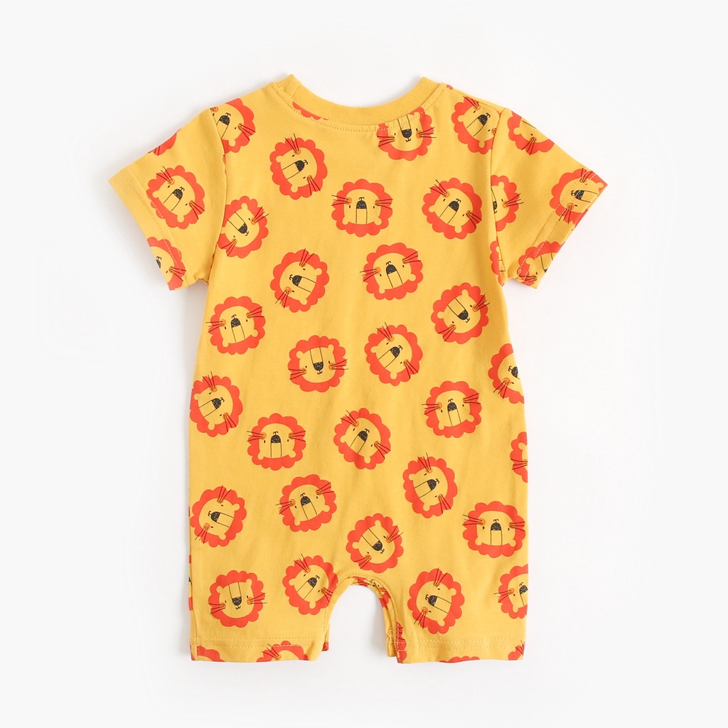 Áo liền quần Sanlutoz in họa tiết hoạt hình dễ thương thời trang mùa hè cho trẻ nhỏ