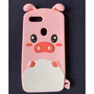 Ốp Lưng Cao Su Mềm Hình Heo 3d Đáng Yêu Cho Oppo A5S / A7 / A12 Oppo F9