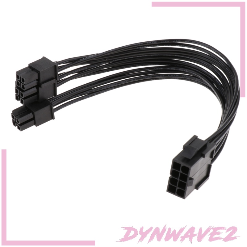 Dây Cáp Nguồn Chuyển Đổi Cpu 8-pin Sang 8 + 4pin Màu Đen 20cm