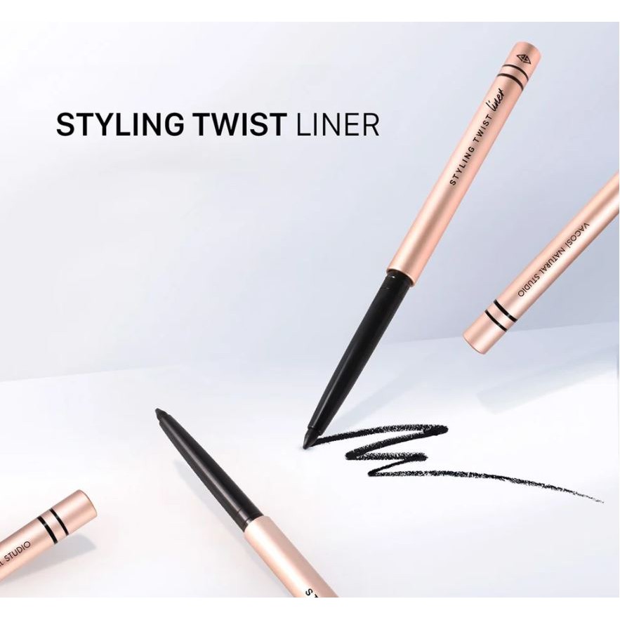 Chì Kẻ Mắt Dạng Gel Vacosi Natural Studio Styling Twist Liner 5ml (VM02)