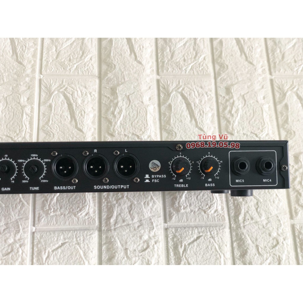 vang số karaoke yamaha dsp-100 - vang số chỉnh cơ