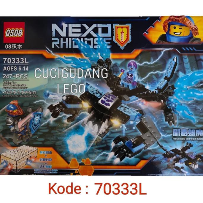 Mô Hình Đồ Chơi Lego Nhân Vật Anime Nexo Knight Clay