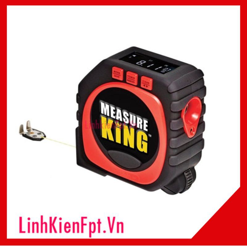 Thước đo đa năng kĩ thuật số thước đo khoảng cách bằng tia laser measure king 3 trong 1 .