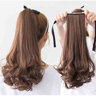 Tóc Cột Xoắn Đuôi Cao Cấp
