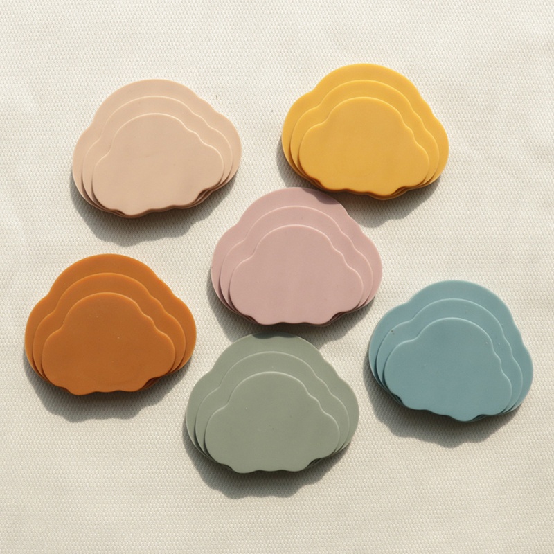 Đồ Chơi Gặm Nướu Bằng Silicon Không BPA Hình Đám Mây Hoạt Hình Dành Cho Bé Sơ Sinh