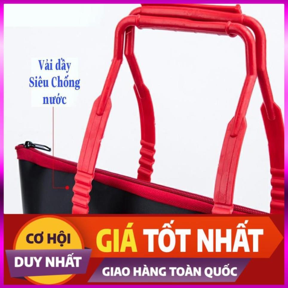 [Xả Kho 3 Ngày] Túi Đựng Cá Đi Câu Gấp Gọn Tiện Lợi