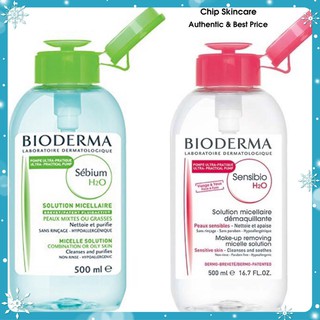 Nước tẩy trang BIODERMA Sensibio H2O Pháp Nắp Nhấn [ĐÓN HÈ]