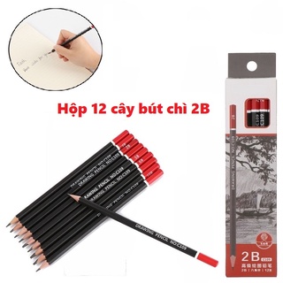 HỘP 12 CÂY BÚT CHÌ QILI 2B _ Giá Bán Sỉ Lẻ