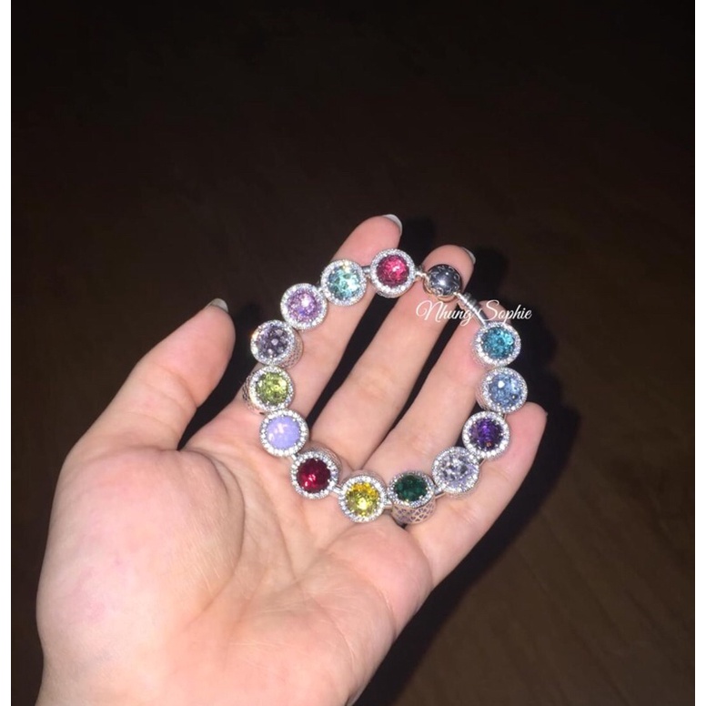 Charm Radiant bạc thái nhiều hình