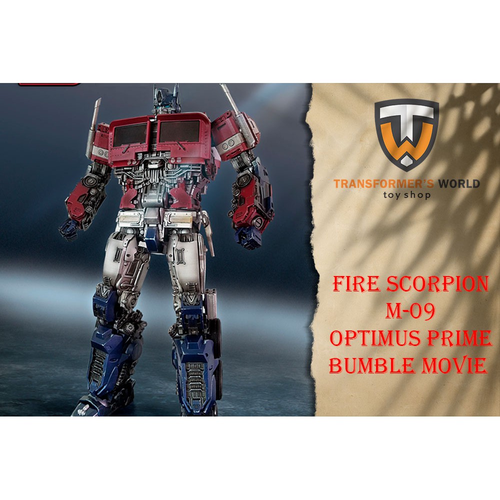 Mô hình Model Wizard M09 Fire Scorpion - Optimus Prime