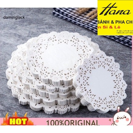 Set 140 tấm ren lót bánh
