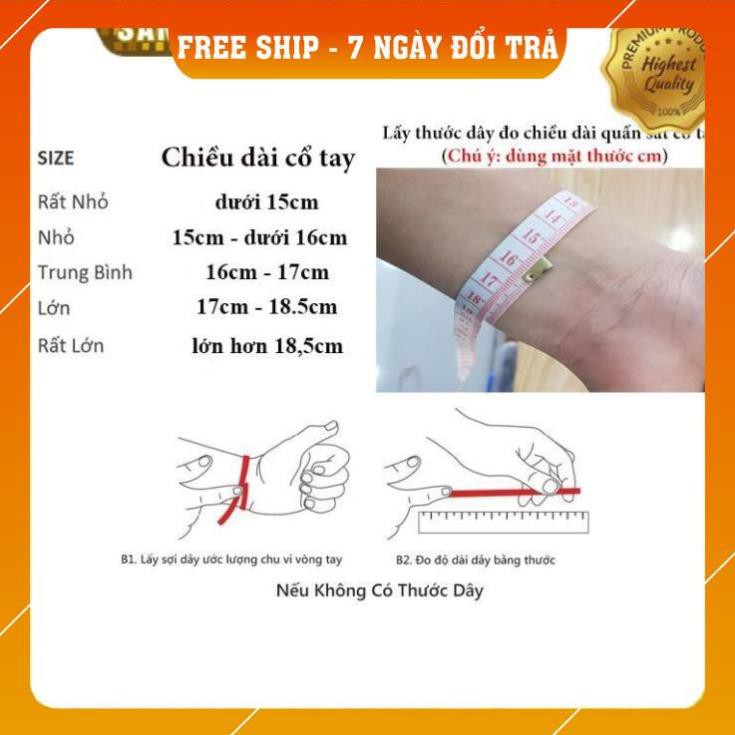 [ SIÊU GIẢM GIÁ ] Bộ 7 vòng Ximen mạ vàng 18k thiết kế cao cấp Gadoshop - đeo đi chơi vô cùng sang trọng