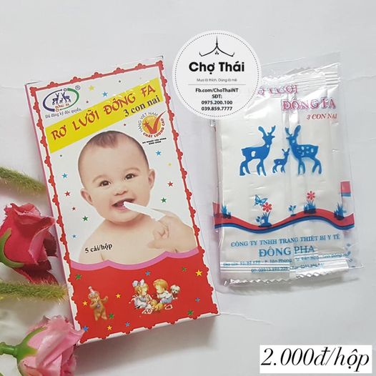 Gạc Rơ Lưỡi Đông Pha (Lốc 10 Hộp)