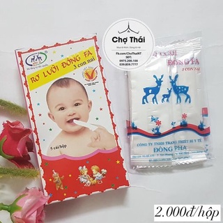 Gạc rơ lưỡi đông pha