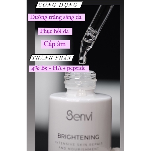 Serum dưỡng senvi