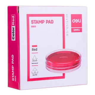 Hộp dấu lăn tay Deli - văn phòng phẩm - HOKAMI STORE
