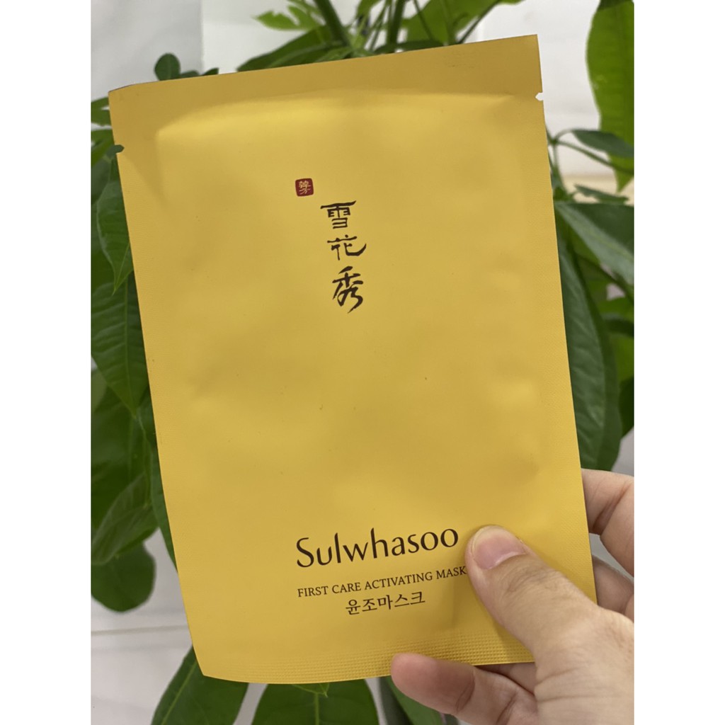 MẶT NẠ CHỐNG LÃO HÓA NÂNG CƠ SULWHASOO FIRST CARE ACTIVATING MASK 23G