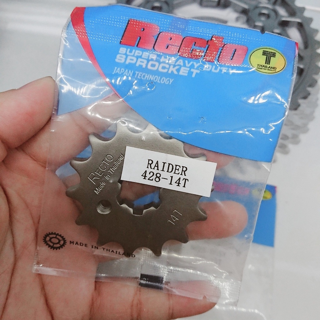 Nhông 9li Recto 13,14,15 thái lan cho Winer, Sonic, Exciter 135,150 , Satria, Raider  ... chính hãng