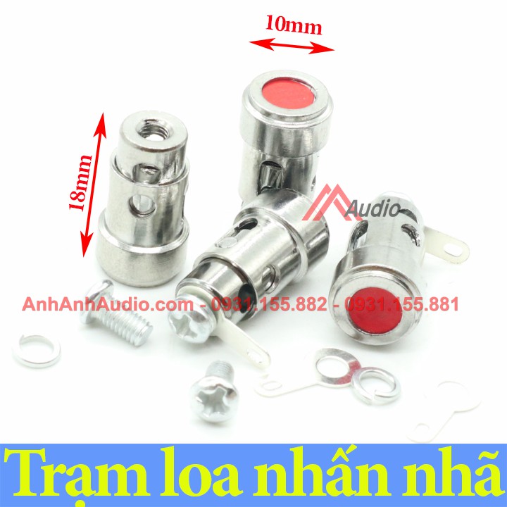 Jack Loa dạng nhấn nhã, cọc loa cho coil loa , trạm loa phân tần