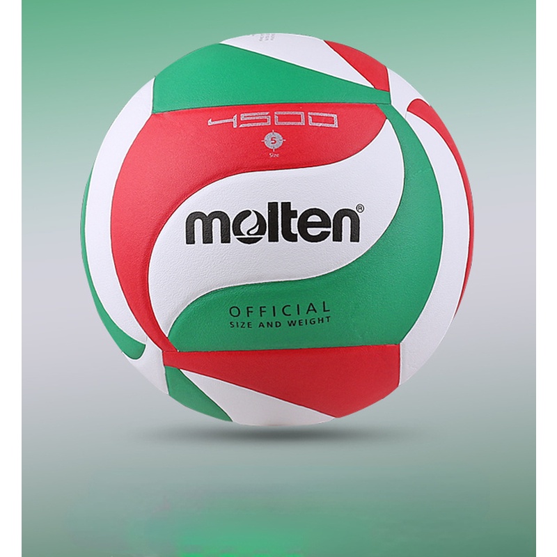 Qủa Bóng Chuyền Molten FIVB V5M5000 V5M4500 5000 Bằng PU Siêu Mềm Cho Nam Và Nữ