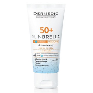 Kem chống nắng cho da dầu và mụn dermedic sunbrella spf 50+ sun protection cream oily and combination skin