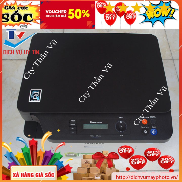 Máy in cũ đa năng Samsung Xpress M2070W M2060W hộp mực mới hàng like new - Máy in cũ Thần Vũ | BigBuy360 - bigbuy360.vn