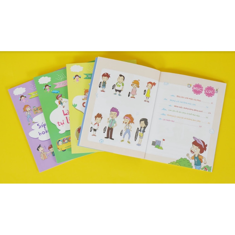 Sách – Kỹ Năng Quản Lý Bản Thân (Bộ 8 cuốn) - Cuốn lẻ tự chọn