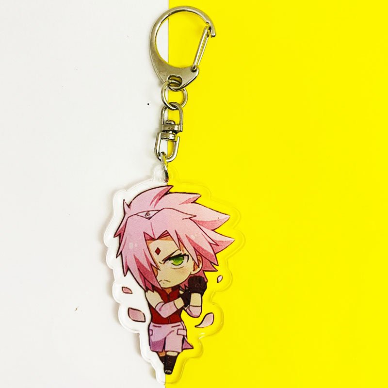 ( Mica trong acrylic ) Móc khóa NARUTO ĐẠI CHIẾN LÀNG LÁ ver BORUTO quà tặng xinh xắn dễ thương in hình anime chibi