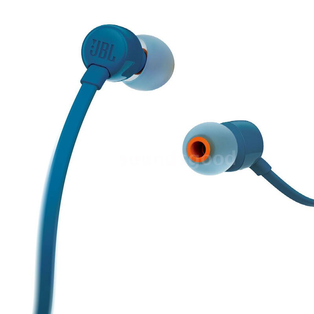 Tai nghe nhét trong JBL T110 giắc cắm 3.5mm gắn kèm micro tiện dụng