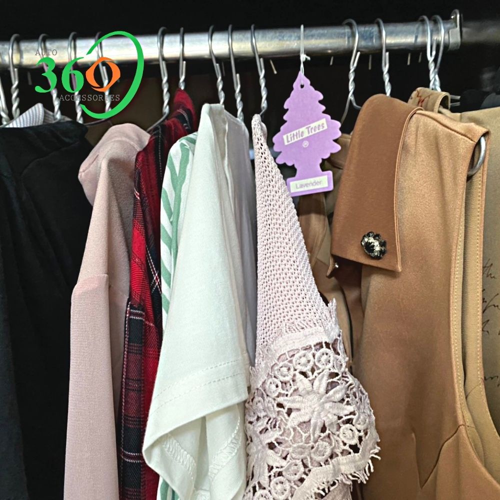 Cây thông thơm lá thông thơm Little Trees treo xe khử mùi phòng tủ quần áo nhiều mùi lựa chọn