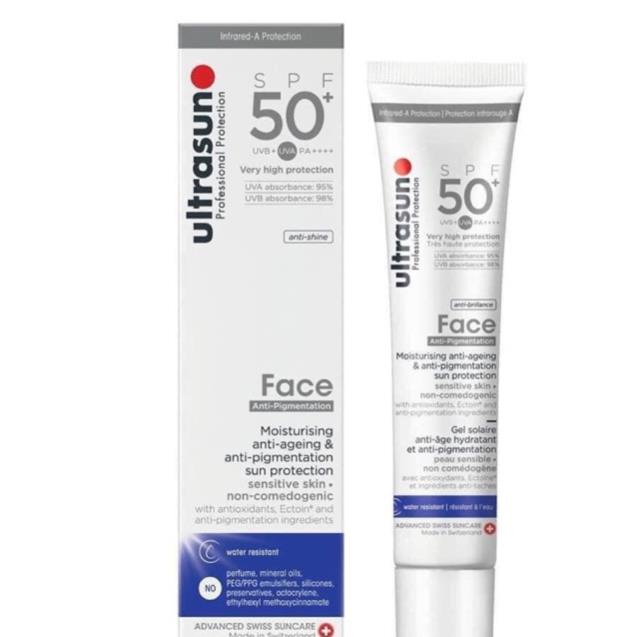 [KEM CHỐNG NẮNG ULTRASUN CHÍNH HÃNG ]Kem chống nắng Ultrasun face Anti pigmentation spf50+ Thụy SĨ