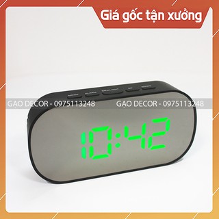 Gạo Decor - Đồng hồ LED mặt gương