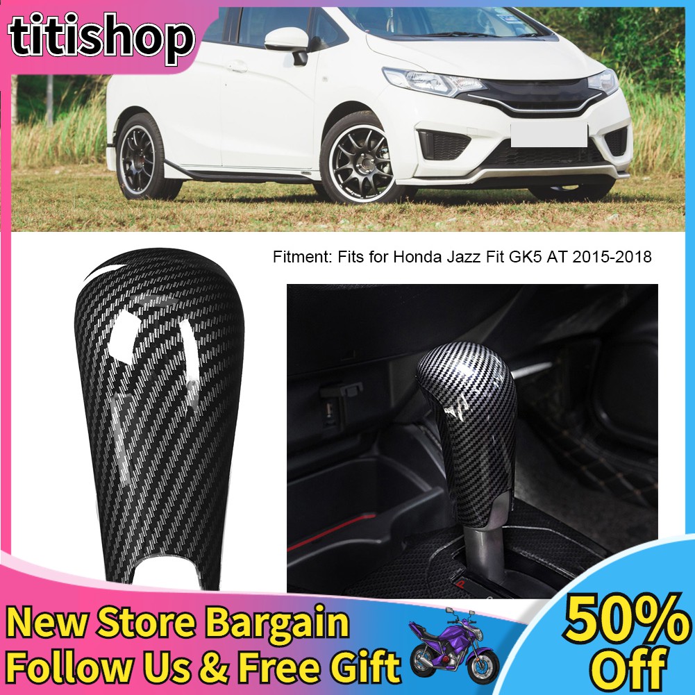 Ốp Bọc Cần Số Xe Ô Tô Honda Jazz Fit Gk5 At 2015-2018