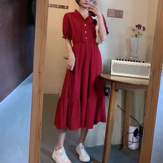 Đầm cổ v bèo