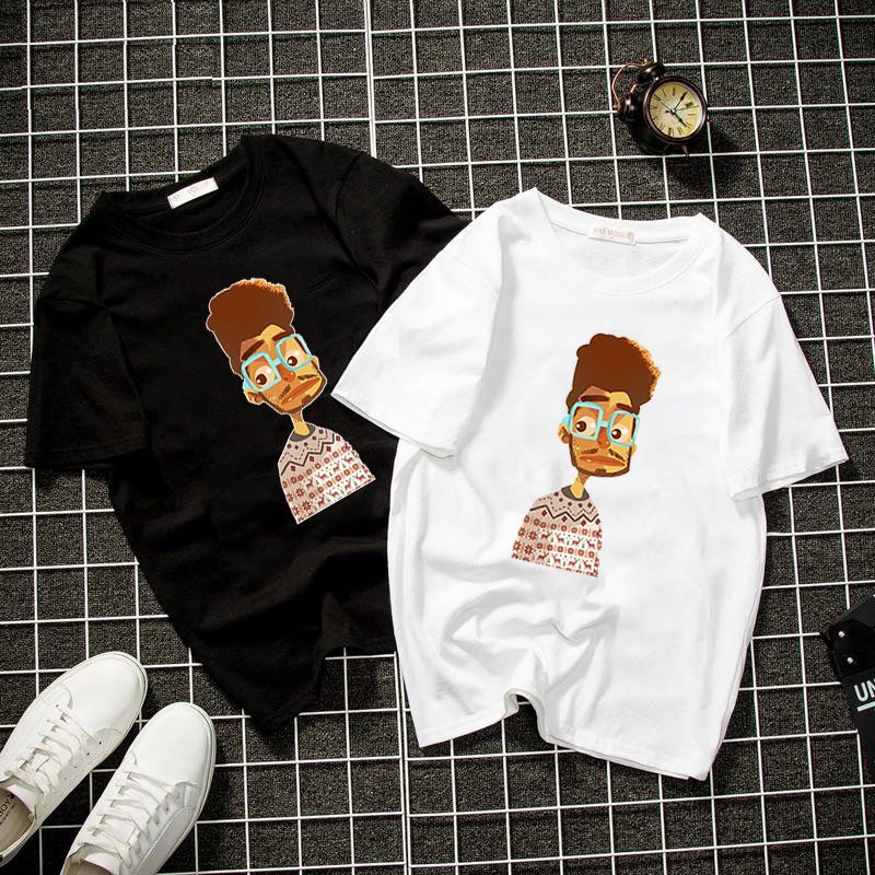 Áo thun unisex quý ông cá tính form rộng vải dày mịn 2019T1215