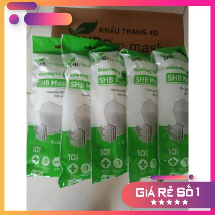 KHẨU TRANG KF94 – SHB MASK màu trắng ( Hàng giống y chang hình )