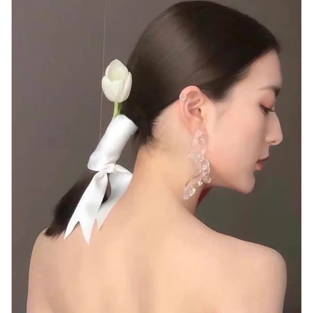 Sét nơ kèm dây lụa hot hit sẵn hàng