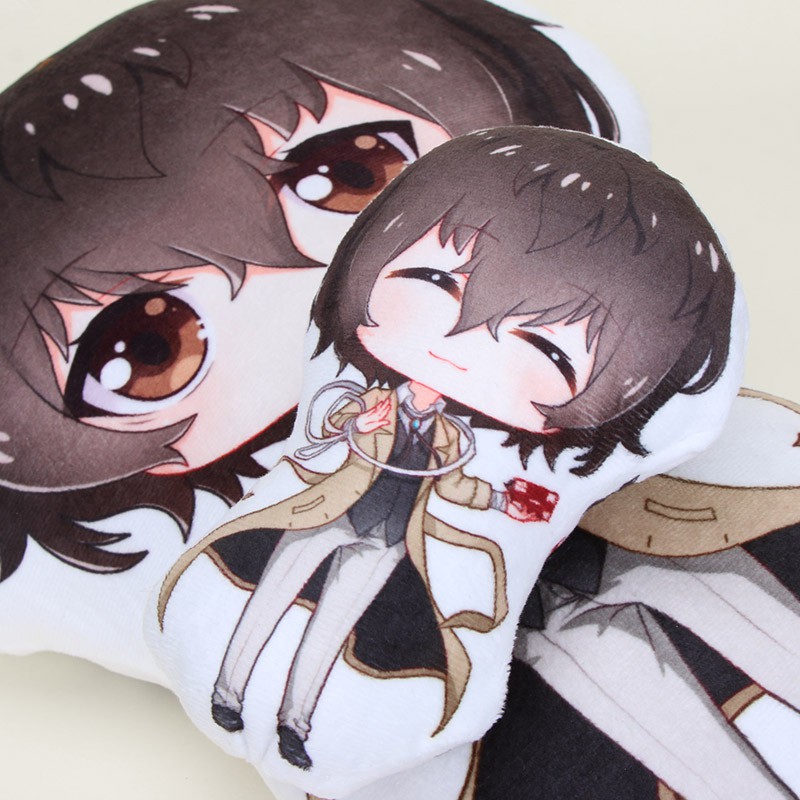 Thú Nhồi Bông Hình Nhân Vật Nakahara Chuuya Osamu Dazai Trong Anime Bungo Stray Dogs  Plush Stuffed Cushion Pillow