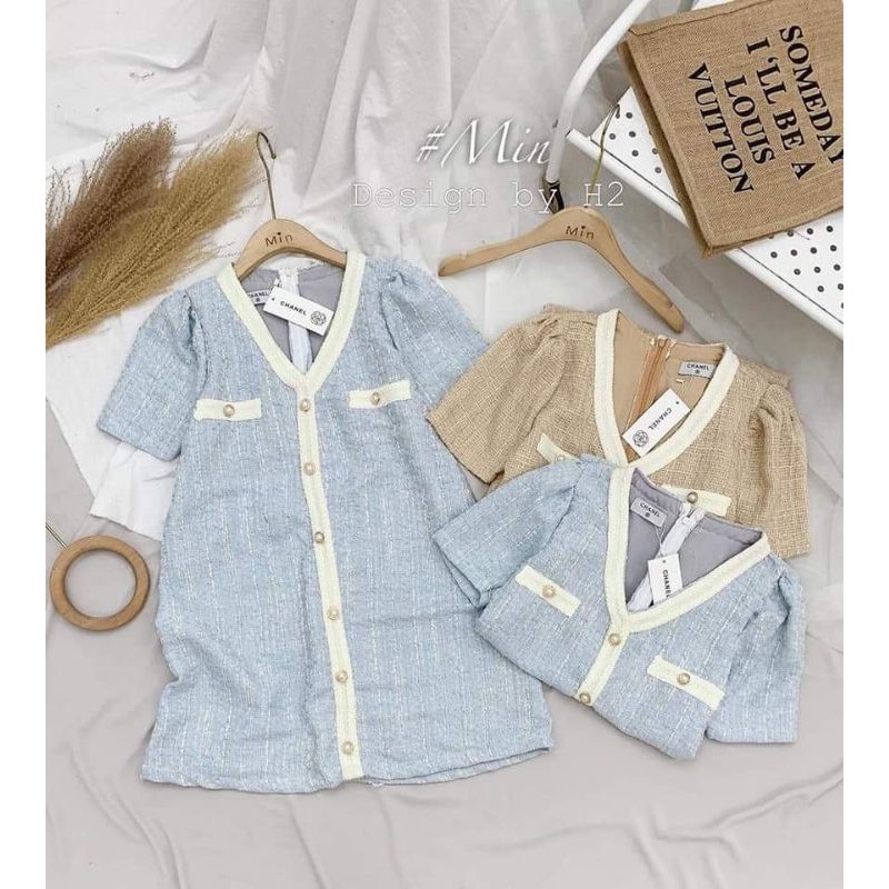 Đầm dạ nhũ quảng châu order ( thanh lý)