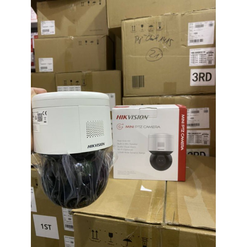 Camera Speed Dome 4MP IP HIKVISION DS-2DE3A404IW-DE - Tích hợp Micro, tích hợp loa - Hàng chính hãng