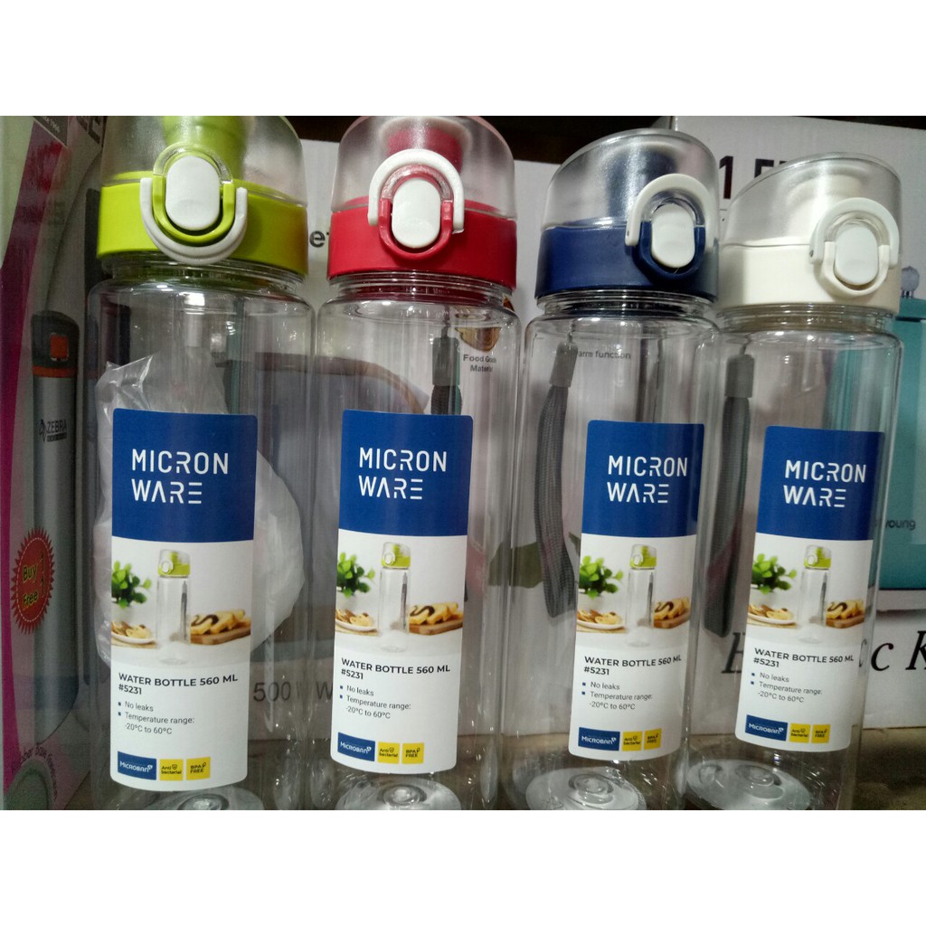 Bình nước nhựa 5231- 560ml JMicron Ware Xuất xứ Thái Lan